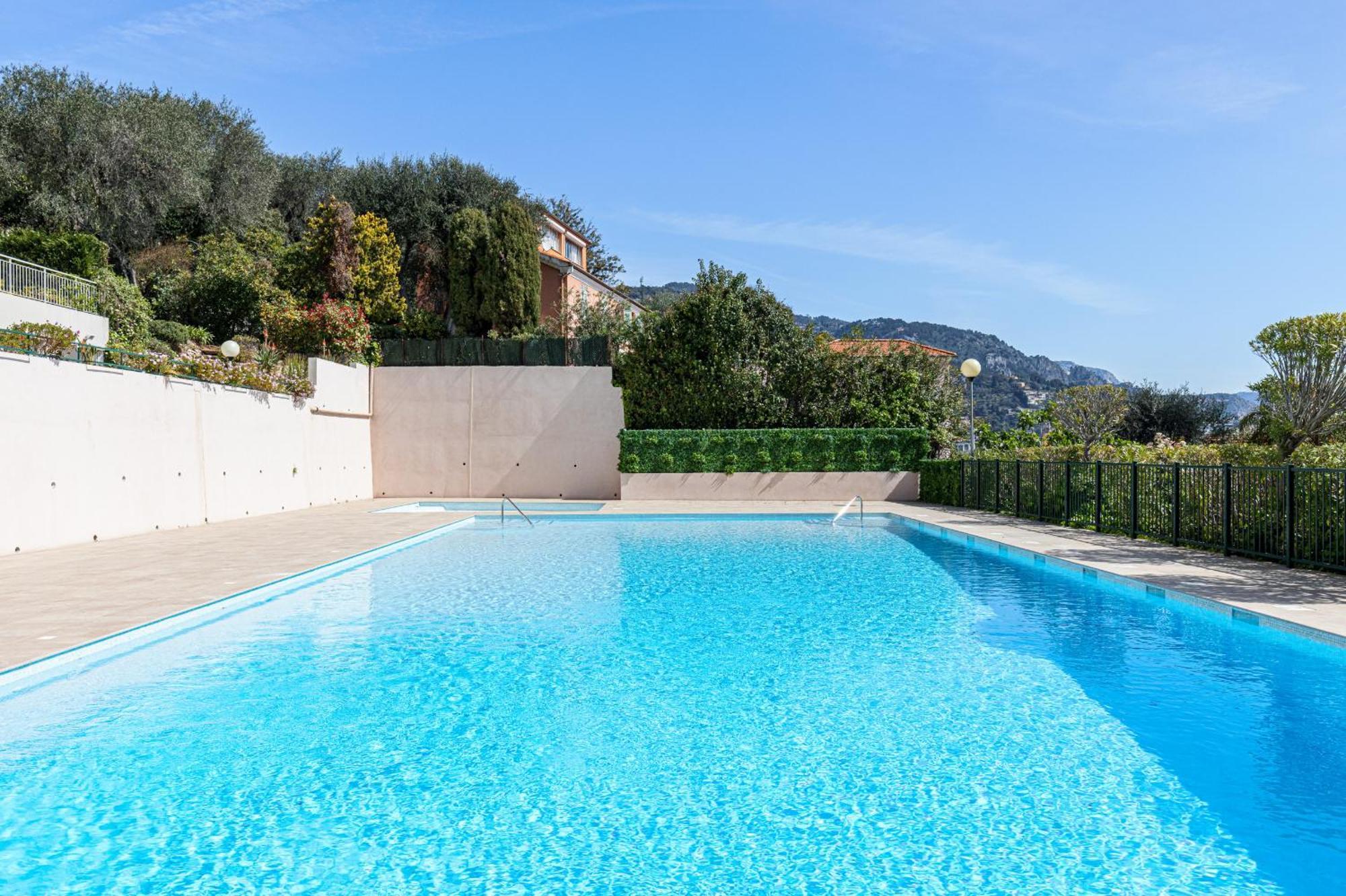 2 Bdr Villefranche-Sur-Mer Sea View Parking And Swimming Pool エクステリア 写真