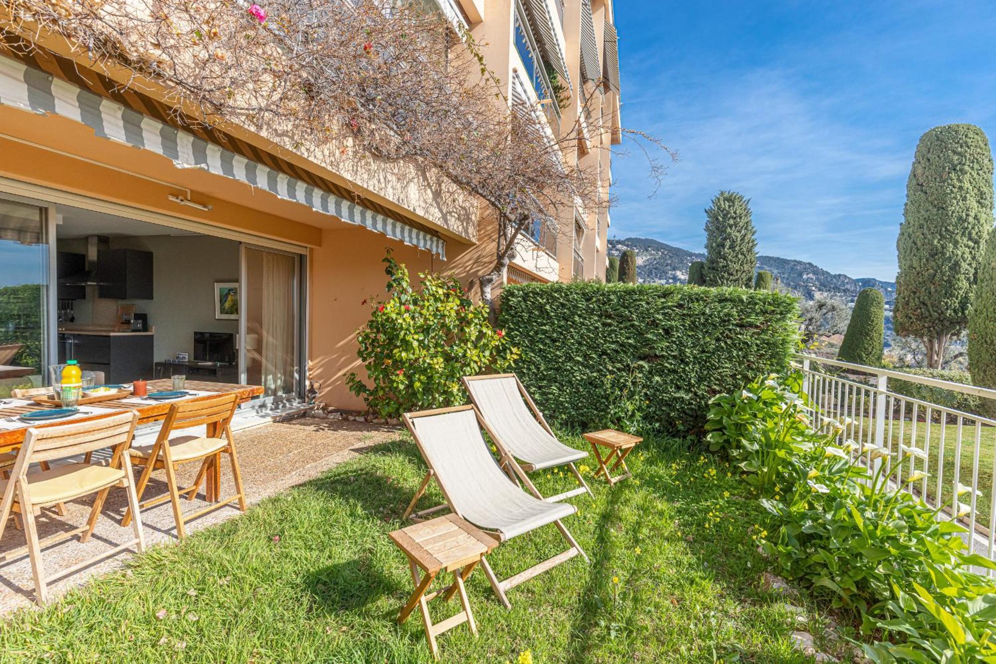 2 Bdr Villefranche-Sur-Mer Sea View Parking And Swimming Pool エクステリア 写真