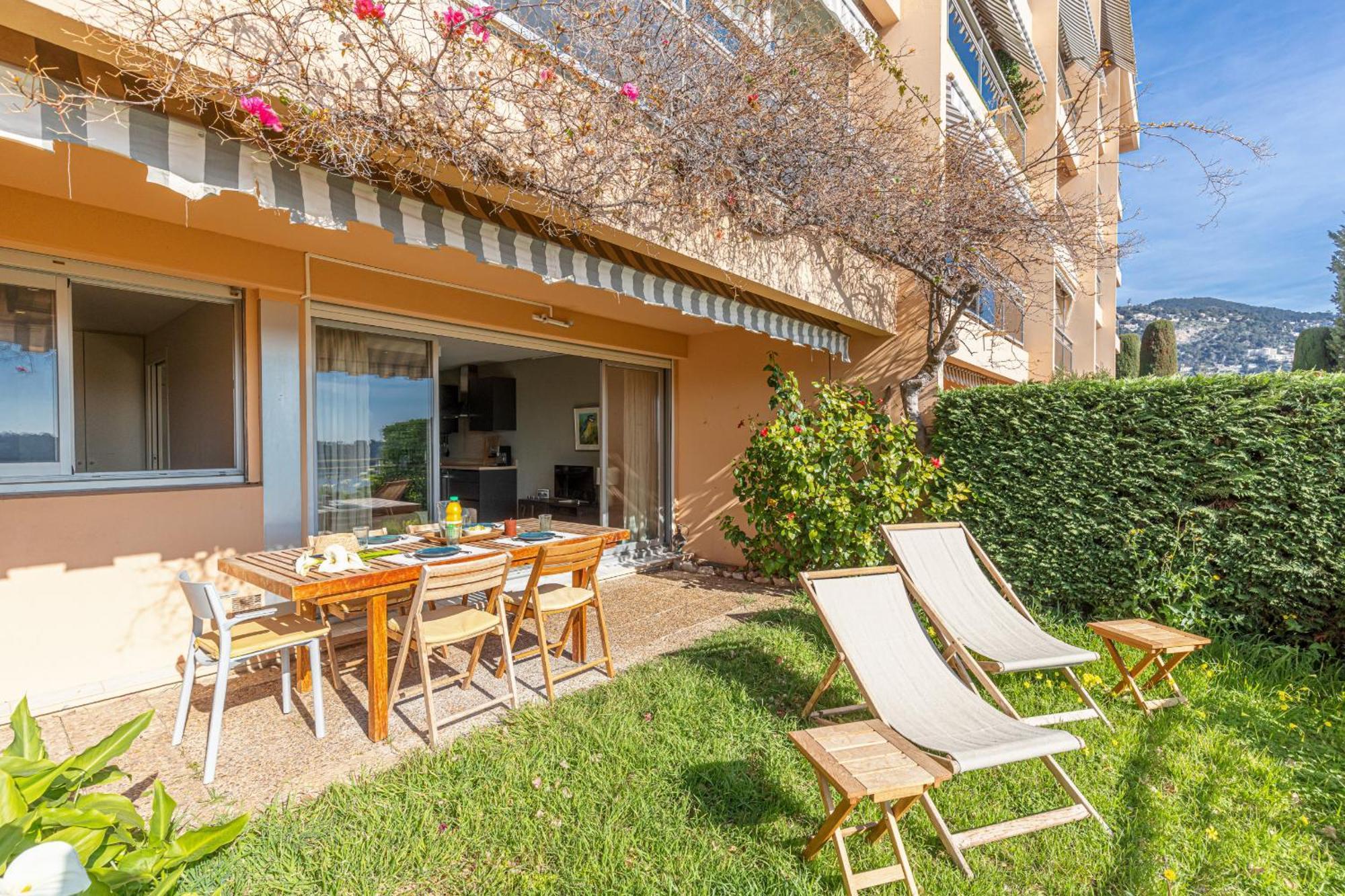 2 Bdr Villefranche-Sur-Mer Sea View Parking And Swimming Pool エクステリア 写真