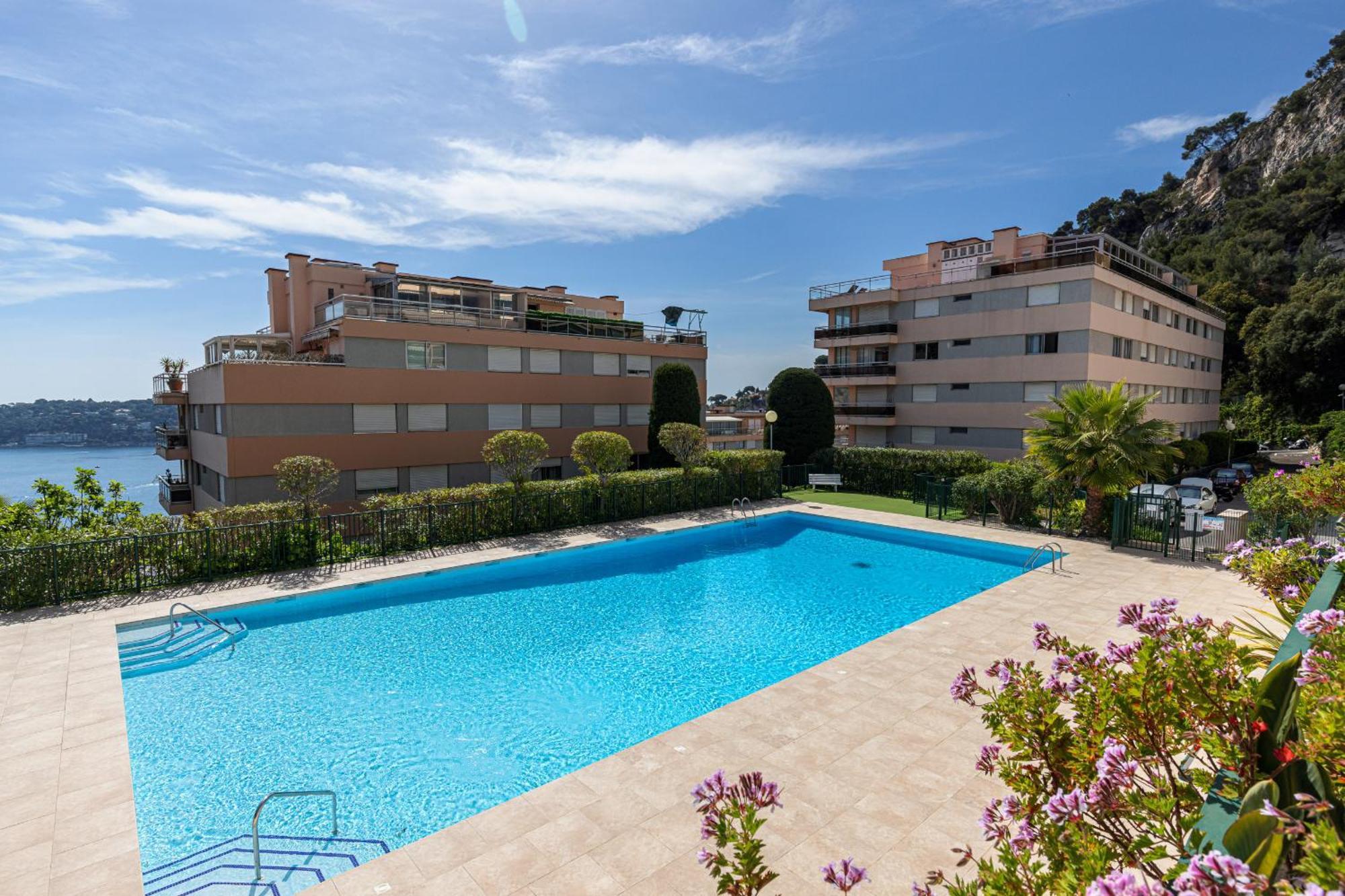 2 Bdr Villefranche-Sur-Mer Sea View Parking And Swimming Pool エクステリア 写真