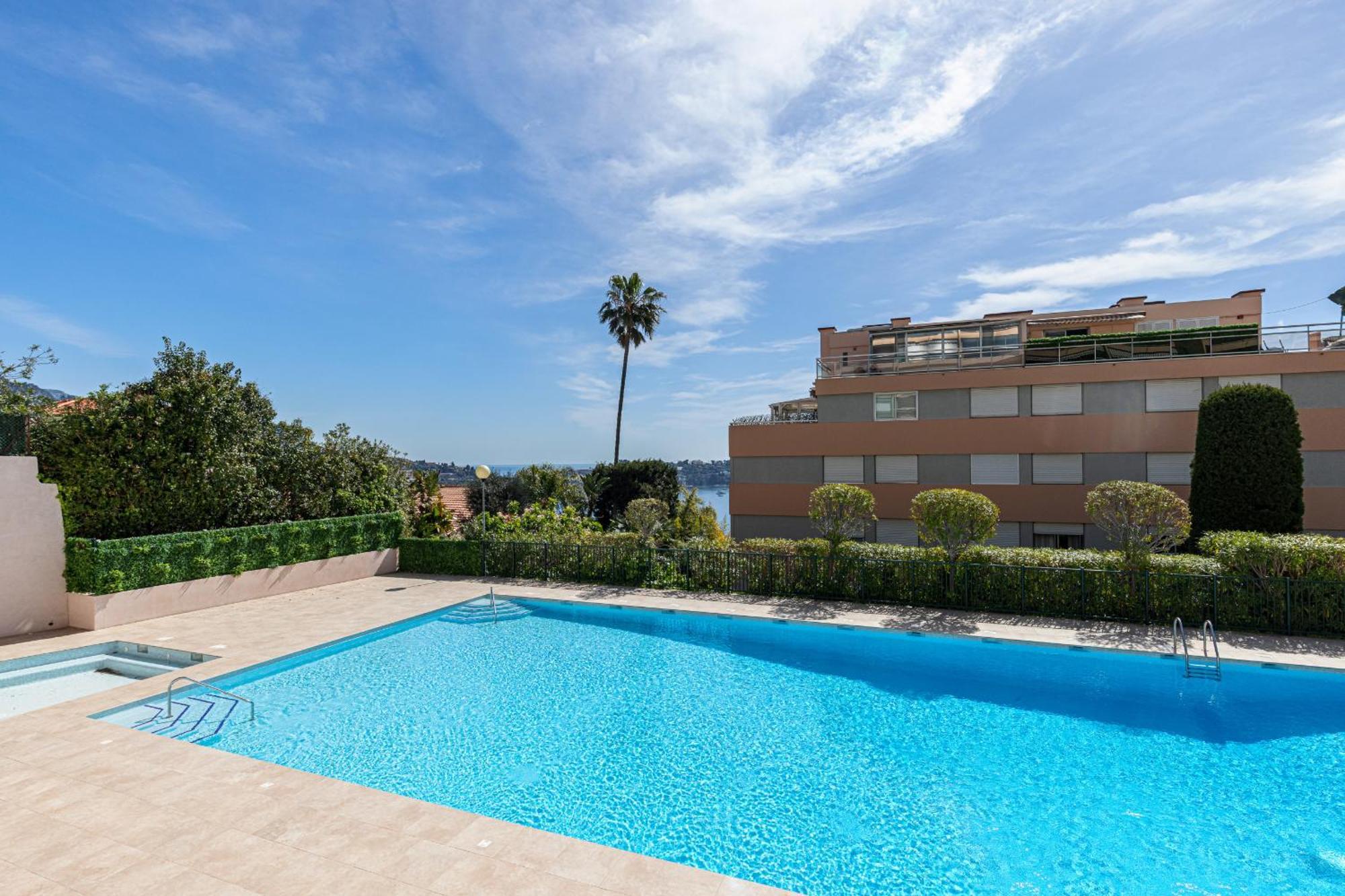 2 Bdr Villefranche-Sur-Mer Sea View Parking And Swimming Pool エクステリア 写真
