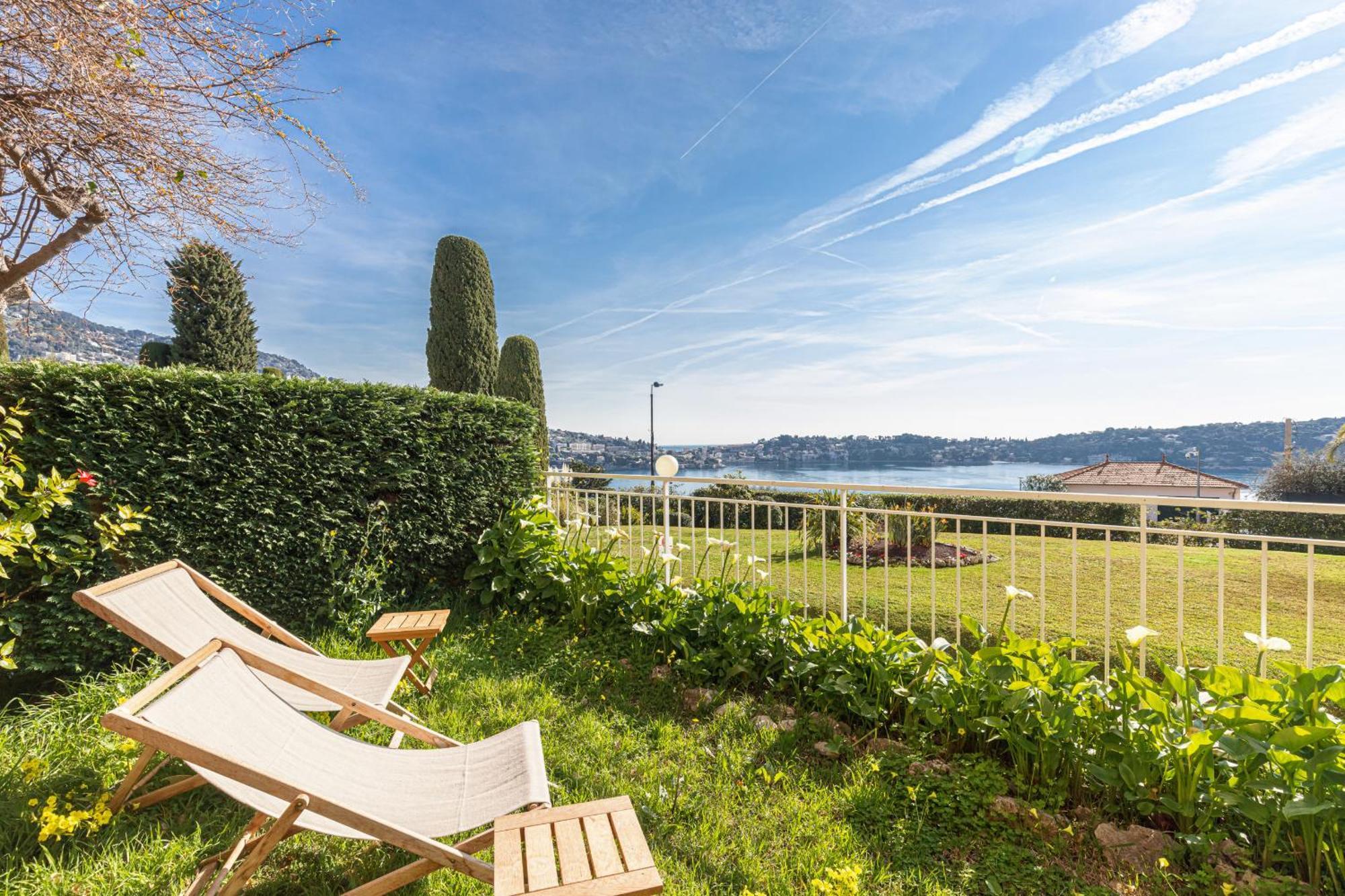 2 Bdr Villefranche-Sur-Mer Sea View Parking And Swimming Pool エクステリア 写真